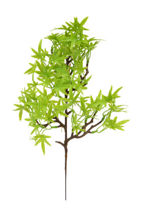 Yapay Bitki 3 Dallı Premium Aralia Demeti 35 cm Yeşil - 3