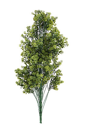 Yapay Bitki 48 Dallı Kır Pıtırcığı Demeti 90 cm Yeşil UV Dayanıklı - 3