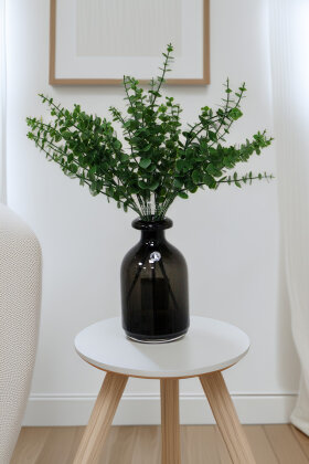 Yapay Bitki 5 Dallı Okaliptus Bitki Demeti 40 cm Koyu Yeşil - Yapay Çiçek Deposu