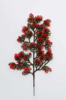 Yapay Bitki Astilbe Dalı 35 cm Kırmızı - 3