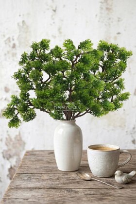 Yapay Bitki Astilbe Dalı 35 cm Yeşil - 1