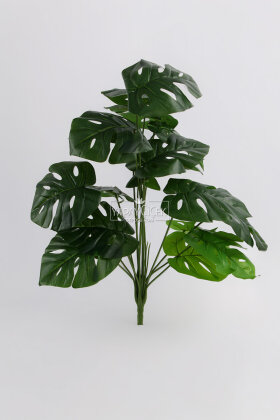 Yapay Bitki 18 Yapraklı Deve Tabanı 60 cm Yeşil - 2