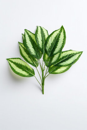 Yapay Bitki 9 Yapraklı Elysium 40 cm Yeşil - 2