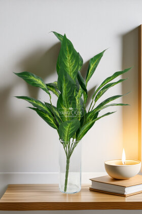 Yapay Bitki 26 Yapraklı Gaia 75 cm Yeşil - Yapay Çiçek Deposu