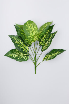 Yapay Bitki 9 Yapraklı İsis 40 cm Yeşil - 2