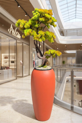 Yapay Ağaç Siluet Bonsai Ağacı 217 cm - Koçaklar Çiçekçilik