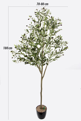 Yapay Zeytin Ağacı Lüx Orjinal Gövde 180 cm - 2