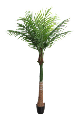 Yapay Lüx Palmiye Ağacı 12 Dev Yapraklı 250 cm - 1