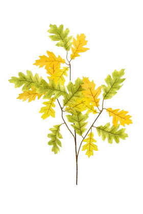 Yapay Arbori Çınar Yaprağı Dalı 60 cm Yeşil-Sarı - 2