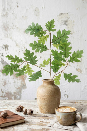 Yapay Arbori Çınar Yaprağı Dalı 60 cm Yeşil - Yapay Çiçek Deposu