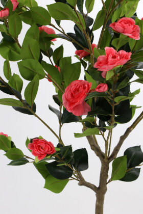 Yapay Premium Gül Ağacı 170 cm Pembe - 5