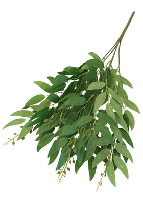 Yapay Yeşillik Zeytin Dalı Demeti Canlı Yeşil - 2