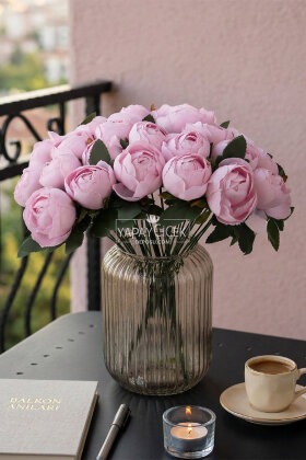 Yapay Çiçek 12li Şakayık Demeti 35 cm Lila - Yapay Çiçek Deposu