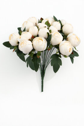 Yapay Çiçek 18li Şakayık Demeti 38 cm Somon - 3