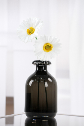 Yapay Çiçek 2li Islak Dokulu Gerbera 30 cm Beyaz - Yapay Çiçek Deposu