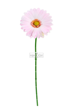 Yapay Çiçek 2li Islak Dokulu Gerbera 30 cm Pembe - 2