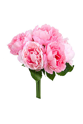Yapay Çiçek 7'li Amaranthine Şakayık Demeti 35 cm Pembe - 3