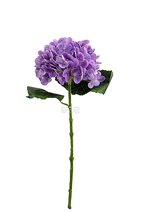 Yapay Çiçek Islak Awai Ortanca Dalı 55 cm Mor - 3