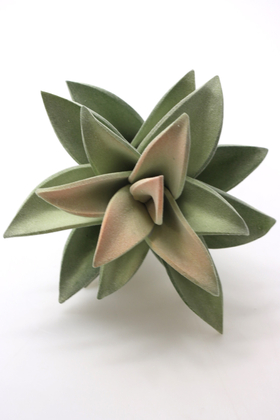 Yapay Çiçek Büyük Succulent Sukulent Graptopetalum 25 cm - 3