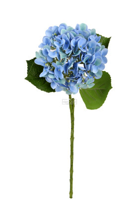 Yapay Çiçek Islak Nordic Ortanca Dalı 60 cm Mavi - 3
