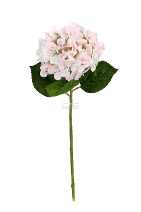 Yapay Çiçek Islak Nordic Ortanca Dalı 60 cm Pudra Pembe - 3