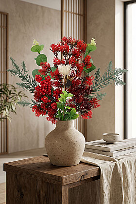 Yapay Çiçek Kokina Rüyası Demeti 40 cm - 2