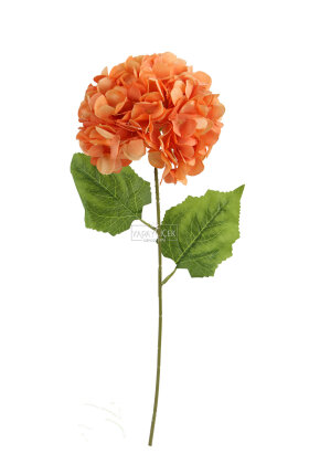 Yapay Çiçek Matin Ortanca Dalı 60 cm Şeftali - 3