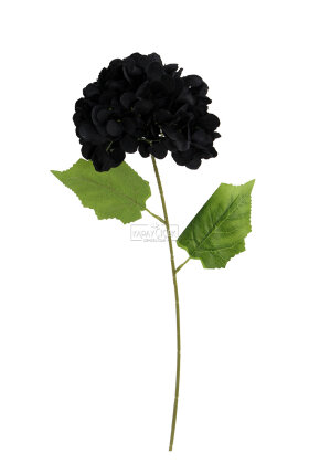 Yapay Çiçek Matin Ortanca Dalı 60 cm Siyah - 3