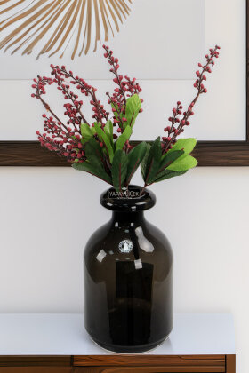 Yapay Çiçek Taş Pıtırcık Ara Dal Demeti Fuşya - Yapay Çiçek Deposu