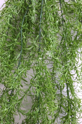 Yapay Çiçek Sarkan Kıvırcık 80 cm Yeşil - 2