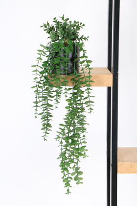 Yapay Çiçek Sarkıt Okaliptüs Saksılı 60 cm - 2