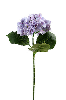 Yapay Çiçek Islak Towa Ortanca Dalı 65 cm Lila - 3