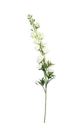 Yapay Çiçek Uzun Dal Hezeran Çiçeği 90 cm Beyaz - 3