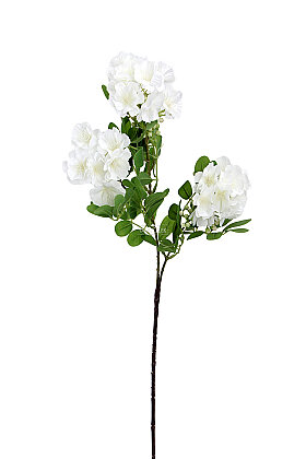 Yapay Çiçek Zarif Açelya Dalı 70 cm Beyaz - 3