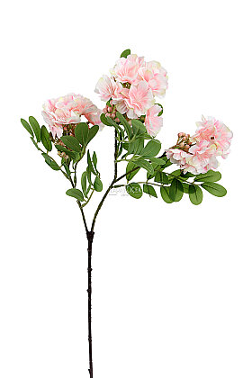 Yapay Çiçek Zarif Açelya Dalı 70 cm Açık Pembe - 3