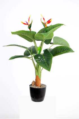 Yapay Ağaç Çiçekli Starliçe Btikisi 70 cm(12 Yaprak-2 Çiçekli) - Yapay Çiçek Deposu