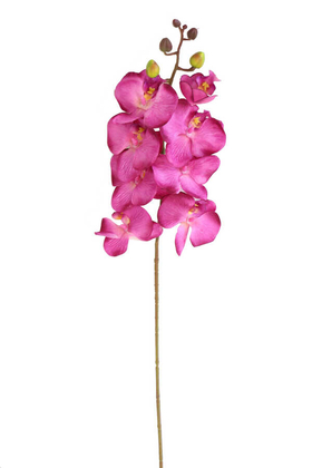 Yapay Dal Orkide Çiçeği 75 cm Mor - 2