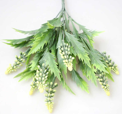 Yapay Pastel Mısır Bitkisi Demeti Yeşil - 2