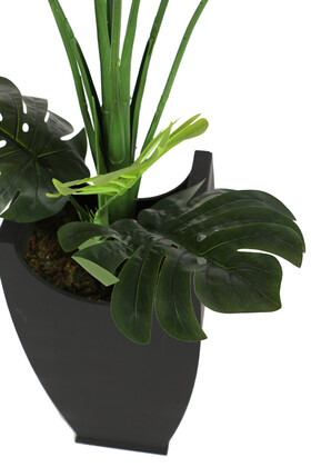 Yapay Deve Tabanı Ağacı 145 cm ( Monstera Deliciosa) - 4