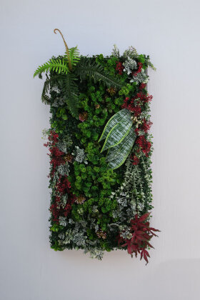 Yapay Dikey Bitki Hazır Duvar Paneli 50x100 cm Model 12 - 2