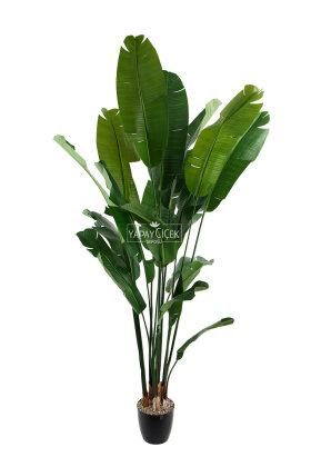 Yapay Ağaç Yoğun Muz Bahçesi Gerçek Doku 240 cm - 3