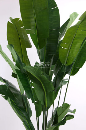 Yapay Ağaç Yoğun Muz Bahçesi Gerçek Doku 240 cm - 5