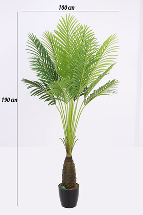 Yapay Ağaç Bodur Palmiye Ağacı Ananas Gövde 190 cm - 2