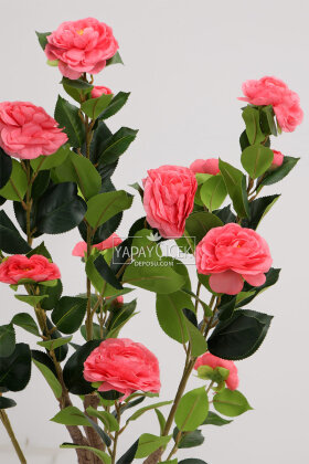 Yapay Gül Ağacı 106 cm Pembe - 3