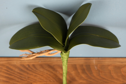 Yapay 4 Dallı Islak Orkide Yaprağı - 3