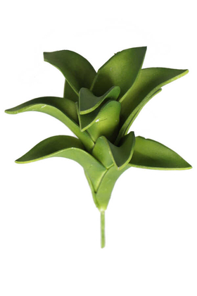 Yapay Çiçek Islak Succulent Aloe Magic 15 cm Yeşil - 1