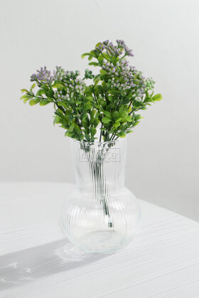 Yapay Kalanchoe Çiçeği 35 cm Lila - 2