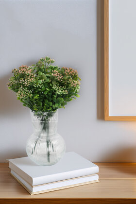 Yapay Kalanchoe Çiçeği 35 cm Lila - Yapay Çiçek Deposu