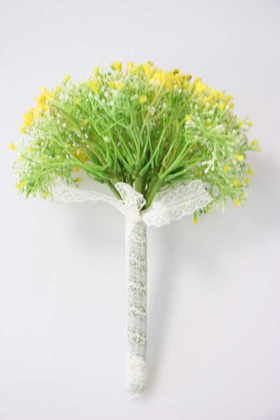 Yapay Kıtır Cipso Gelin Eli Sarı - 2