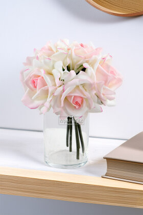 Yapay Premium 5li Islak Gül Demeti Ebruli - 2